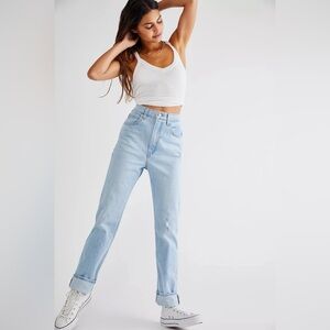 Levi's 70s high slim straight Classic Light Blue Straight Jeans